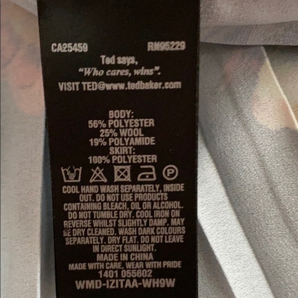 Ted Baker Oracle Pleat Skirt Dress - Picture 8 of 13